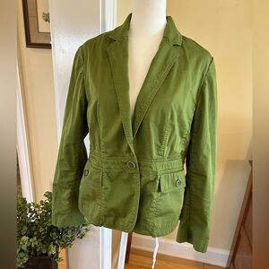 Talbots Women’s Olive Green Jacket Blazer